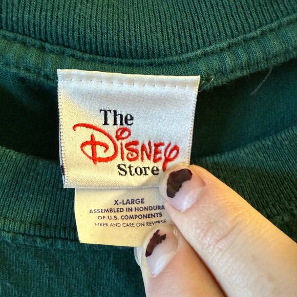 Vintage Tigger embossed Green Shirt XL - Picture 4 of 4